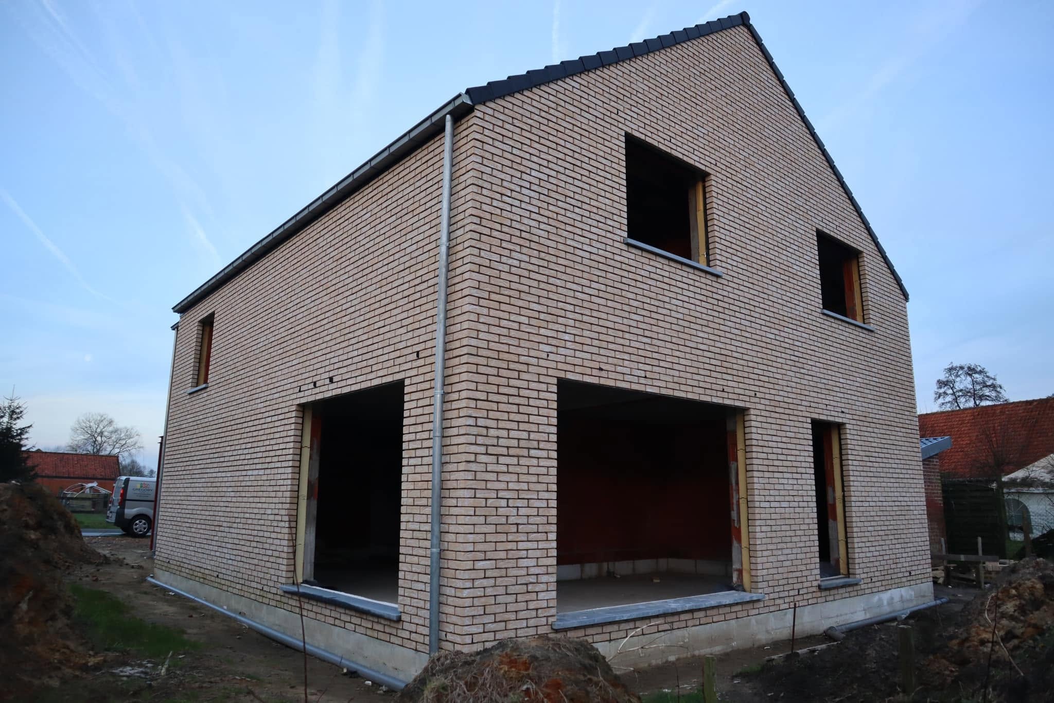 Nieuwbouw en ruwbouw met metselwerken door Revelox